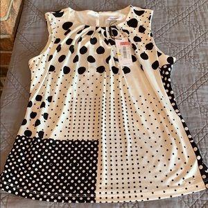 Polka Dot Dress Tank